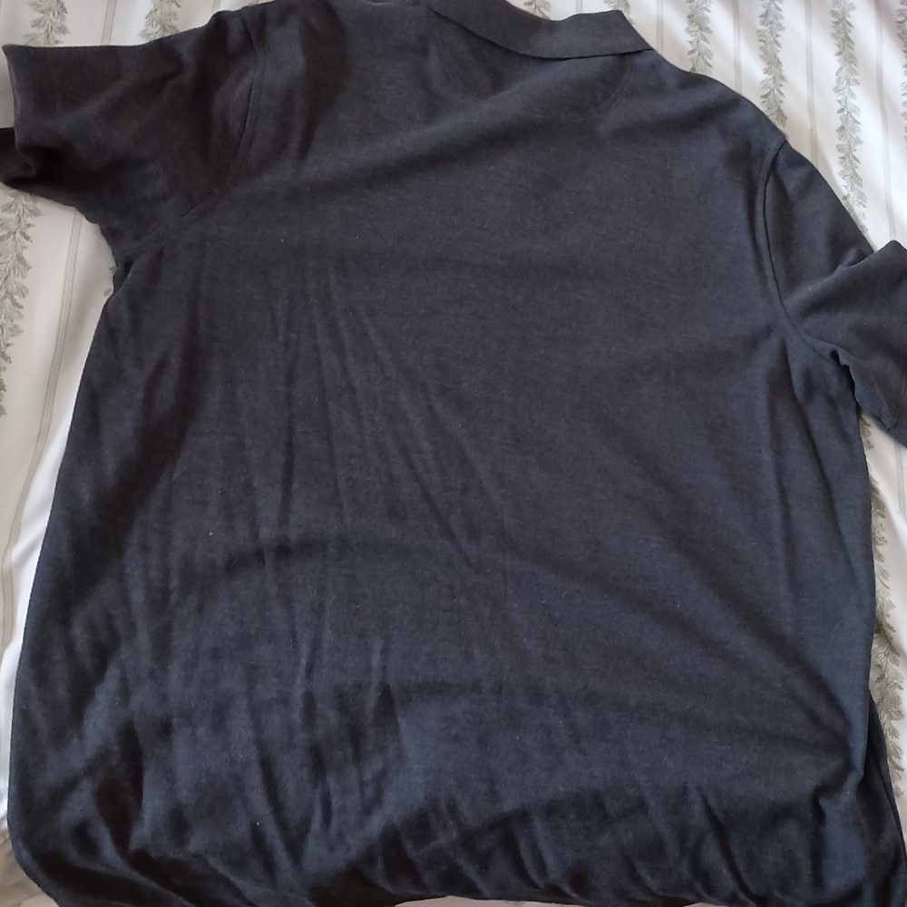 Croft & Barrow Charcoal Polo Shirt - Picture 4 of 4